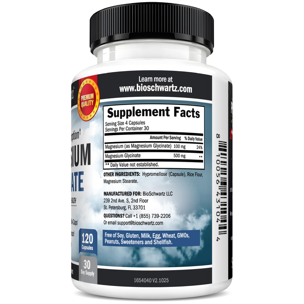 BioSchwartz sello de calidad cGMP y pruebas de terceros para confianza