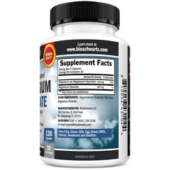 BioSchwartz sello de calidad cGMP y pruebas de terceros para confianza