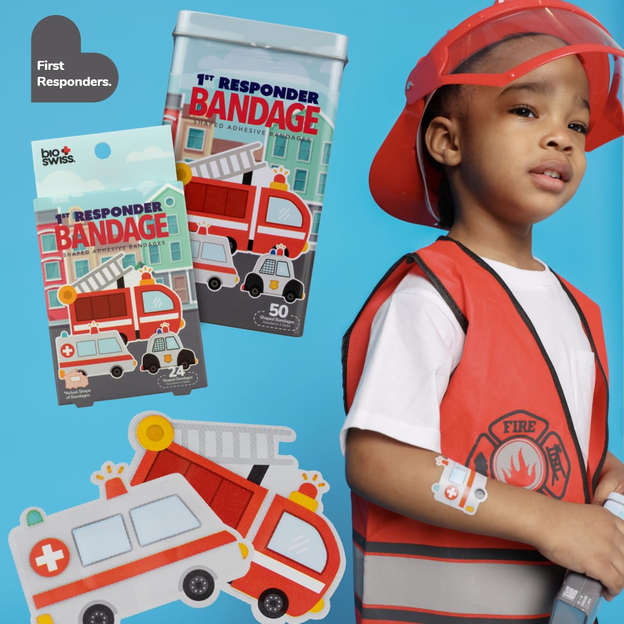 BioSwiss set ambientado en fiesta infantil como regalo funcional