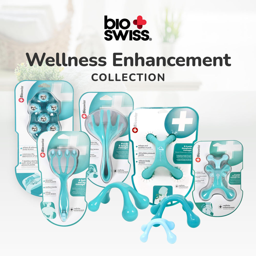 BioSwiss empaque compacto listo para llevar en viajes y oficina