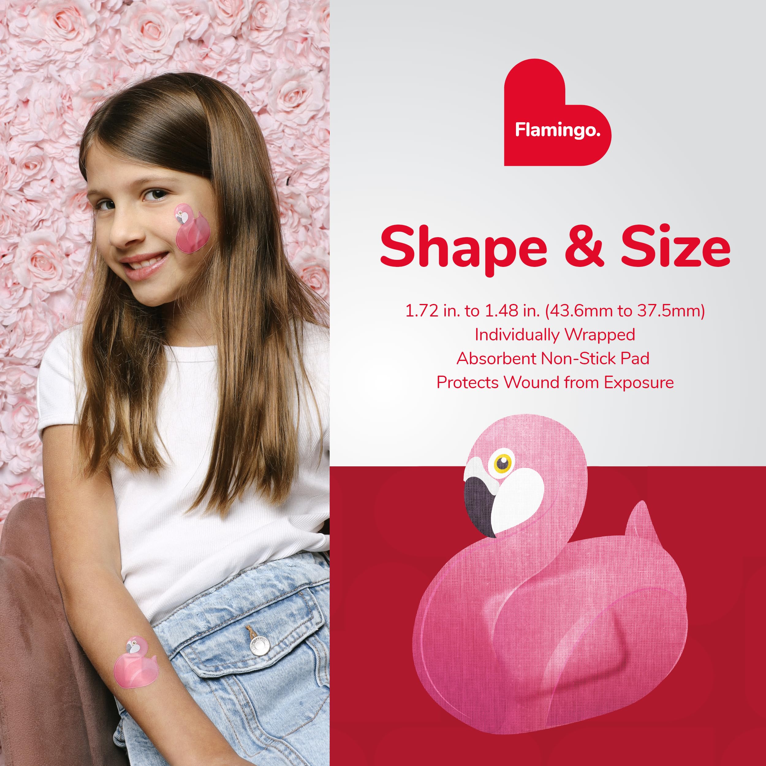 BioSwiss bandita flamingo en dedo ofrece sujeción flexible y cómoda