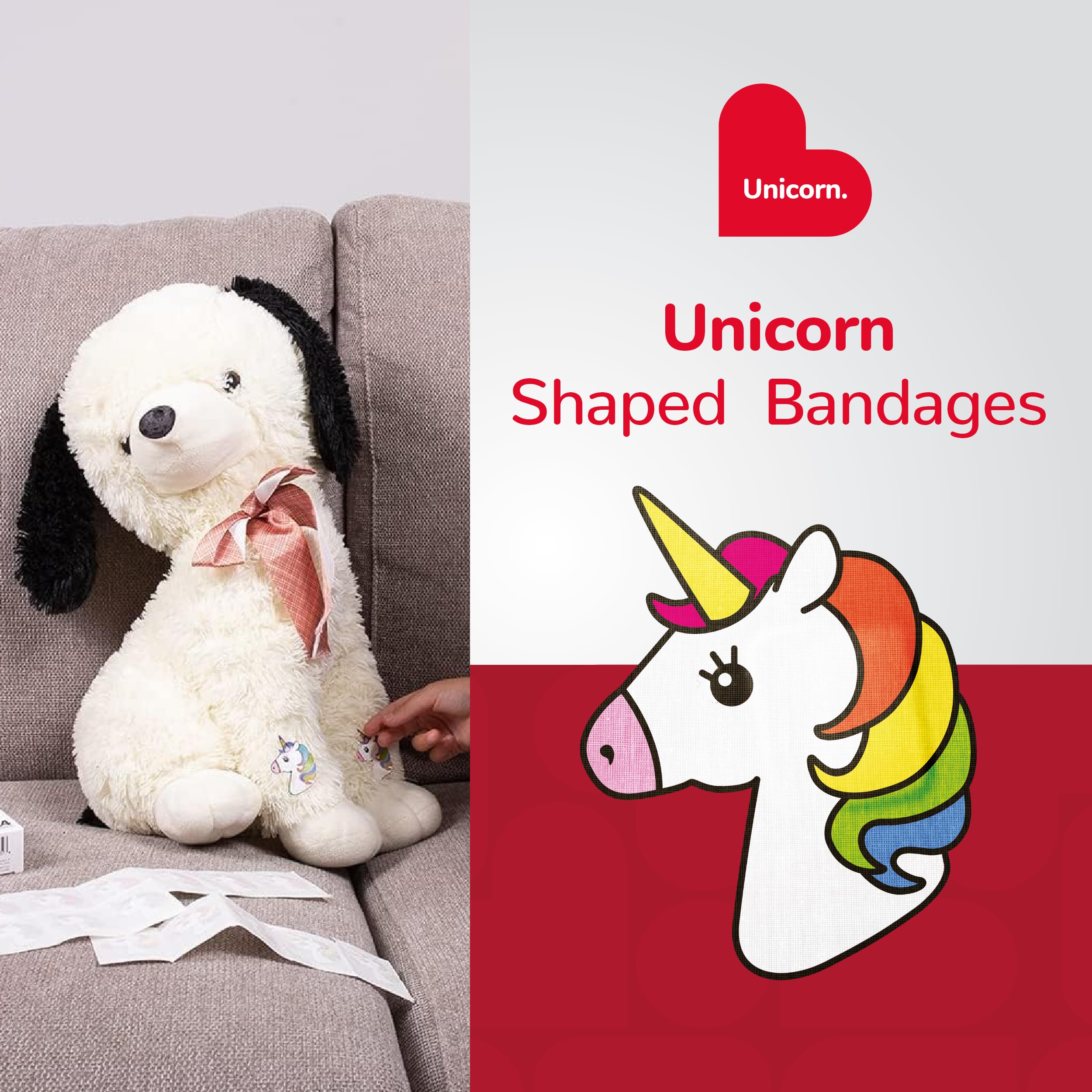 BioSwiss colección de diseños unicornio resaltando apariencia amigable para niños