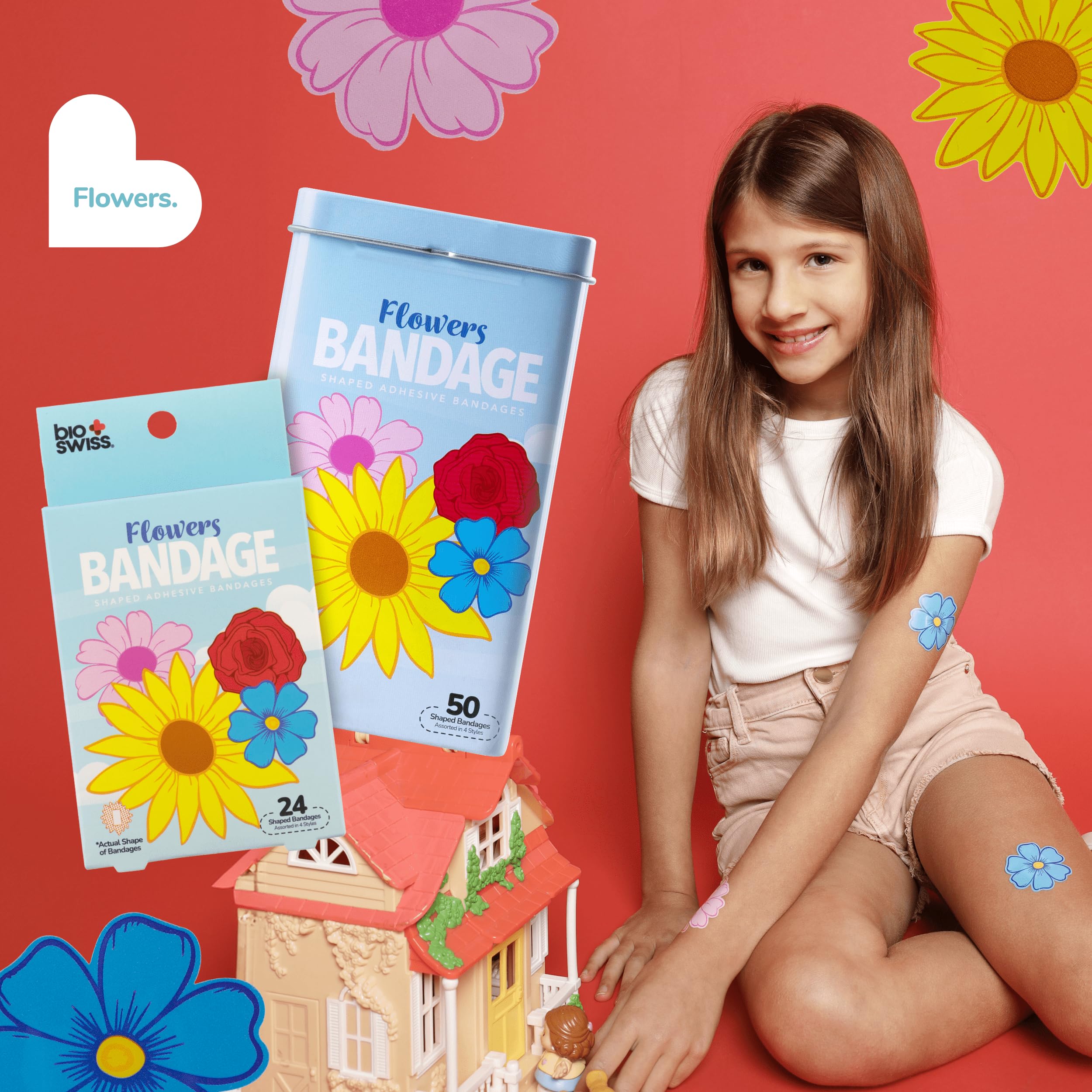 BioSwiss vendajes en ambientación familiar, ideal para niños y festas