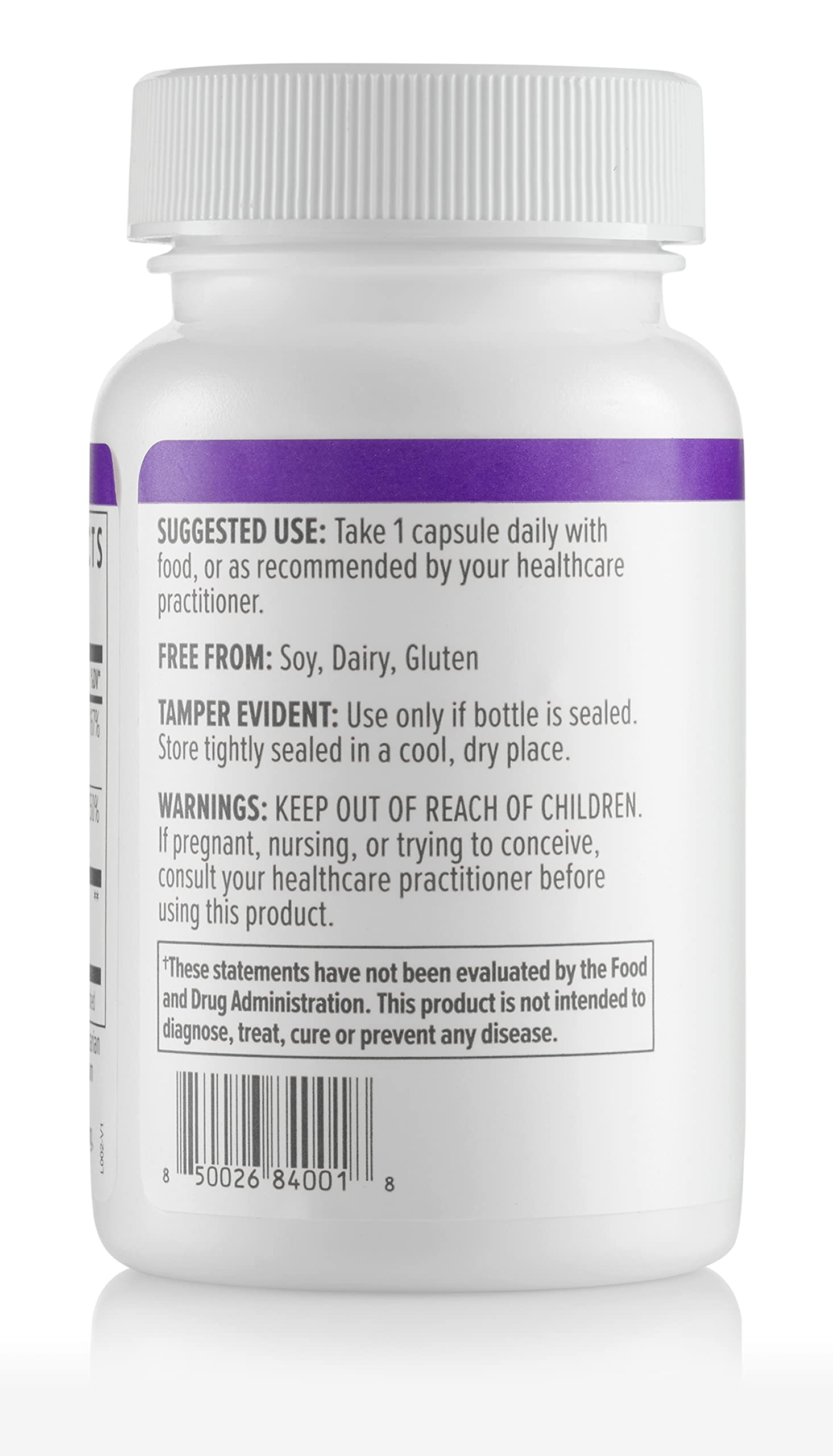 Biote ADK 10 cápsula junto a alimentos saludables para mejor absorción