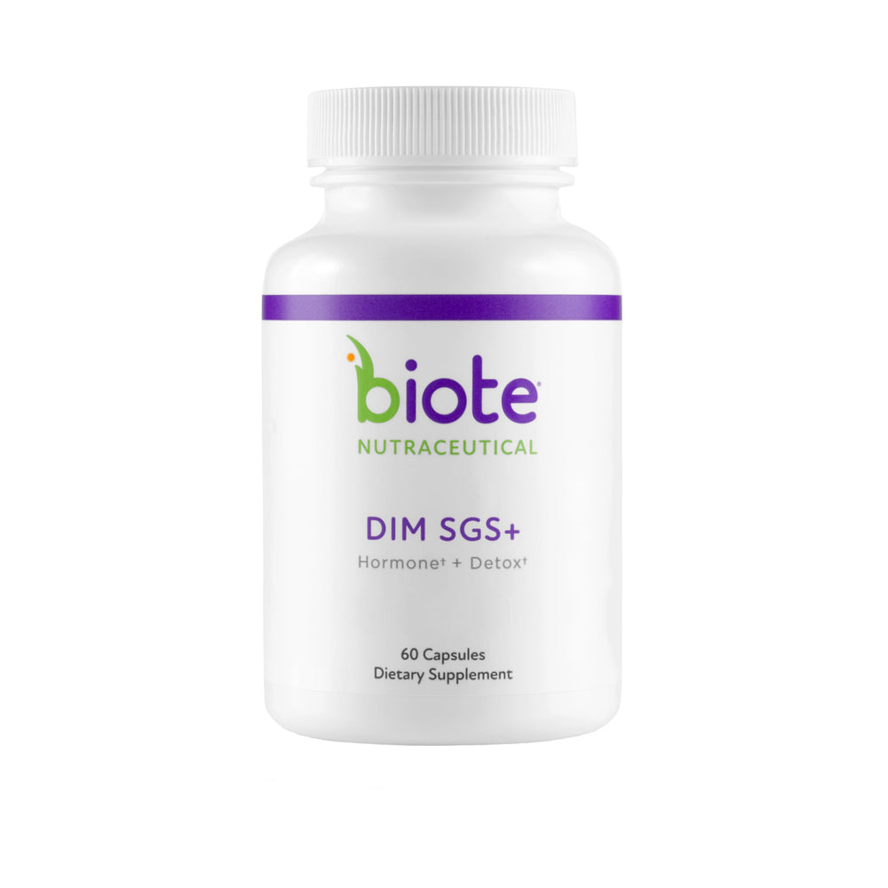 Biote DIM SGS+ vista frontal del envase con información clara para selección
