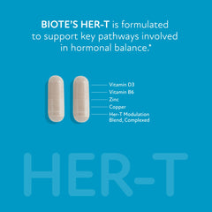Biote HER-T detalle de textura de la cápsula y comodidad de uso