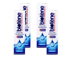 Biotene Fresh Mint frente del empaque mostrando paquete y beneficio protector