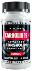 Biotest Carbolin-19 frontal del envase mostrando diseño y beneficio claridad
