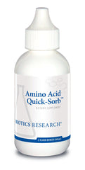 BIOTICS RESEARCH botella frontal mostrando el producto y beneficios de absorción rápida