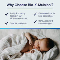 BIOTICS RESEARCH etiqueta del producto con información de vitamina K1 y dosificación clara