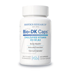 BIOTICS RESEARCH botella frontal mostrando envase y beneficios