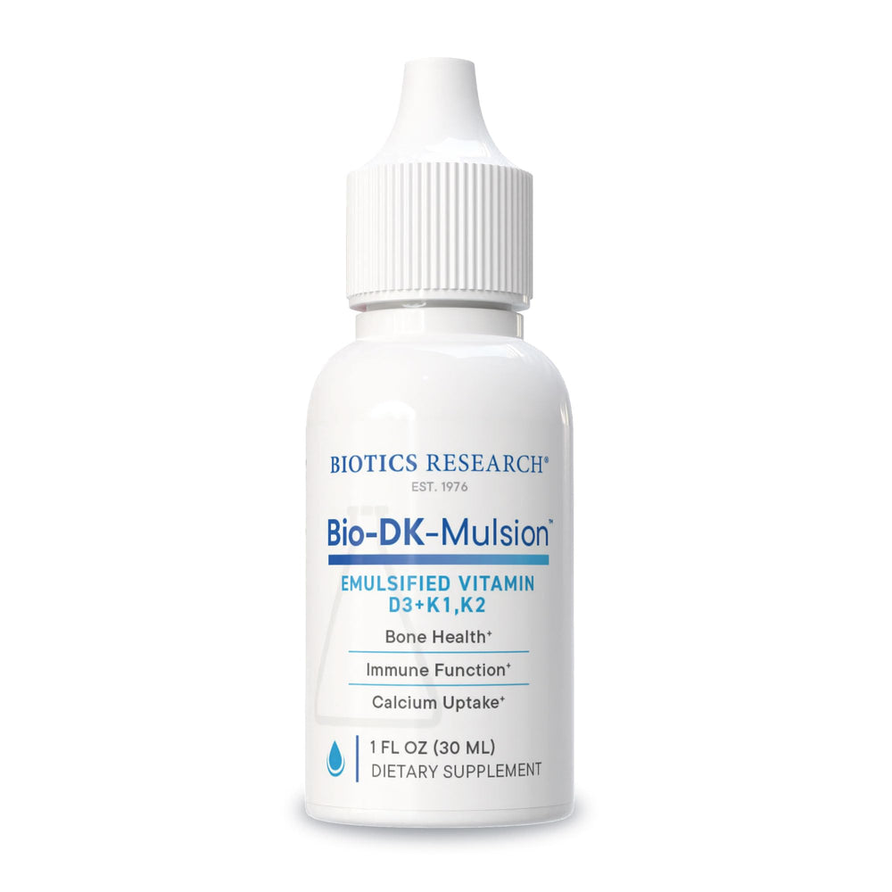 BIOTICS RESEARCH frasco frontal mostrando etiqueta y beneficios