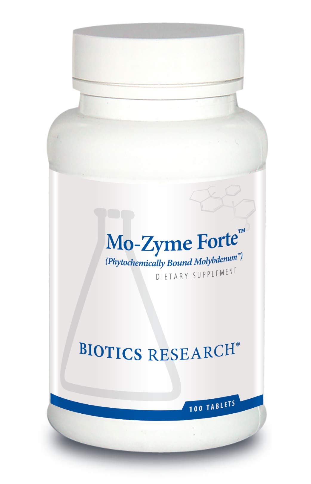 BIOTICS RESEARCH frente del envase mostrando 150 mcg y 100 tabletas