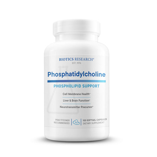 BIOTICS RESEARCH frontal del empaque mostrando 100 porciones y marca, confianza de calidad