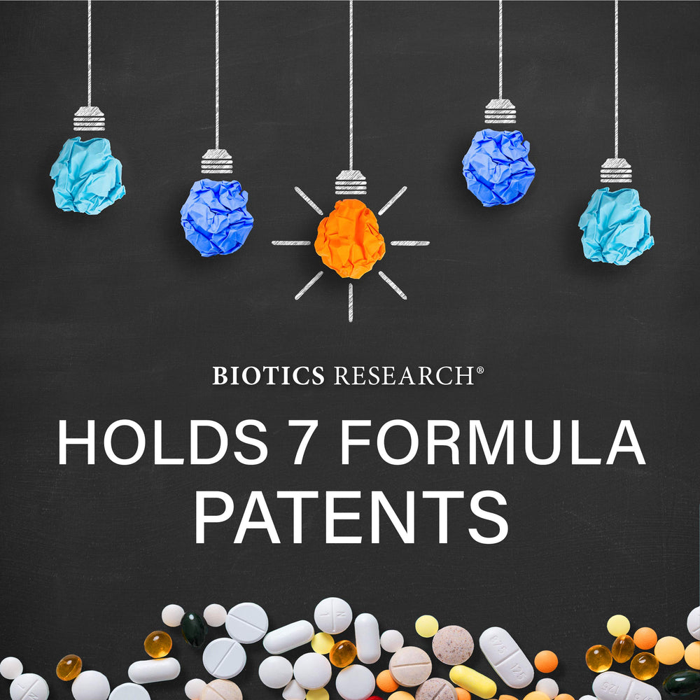 BIOTICS RESEARCH etiqueta nutricional mostrando ingredientes y transparencia