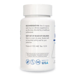 BIOTICS RESEARCH envase con certificados GMP e ISO enfatizando calidad