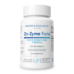 BIOTICS RESEARCH frasco frontal mostrando 100 tabletas con calidad