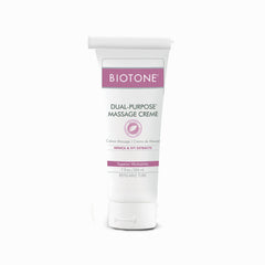 BIOTONE crema dual árnica tubo 7 oz frontal, textura manejable y sin residuo