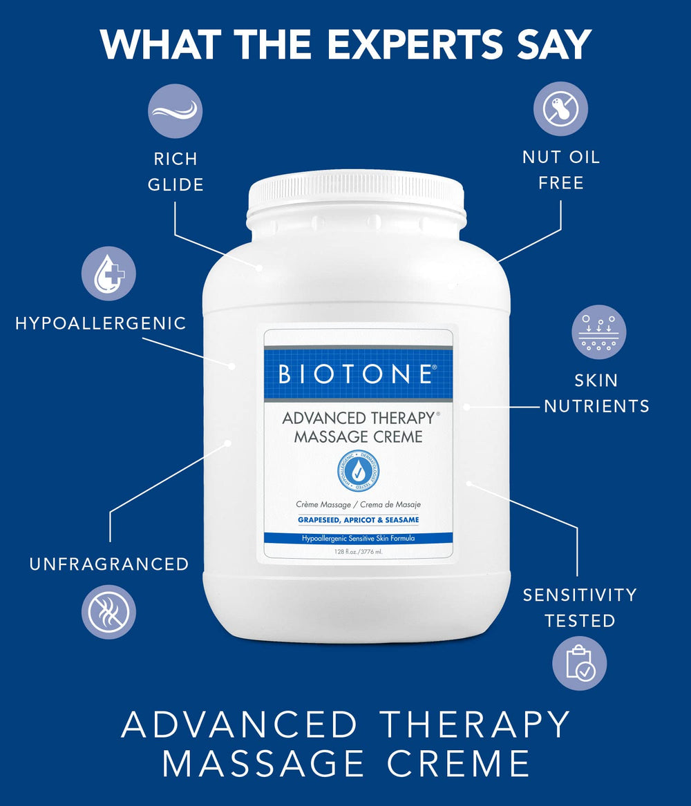 BIOTONE etiqueta ampliada con ingredientes hipoalergénicos y sin fragancia