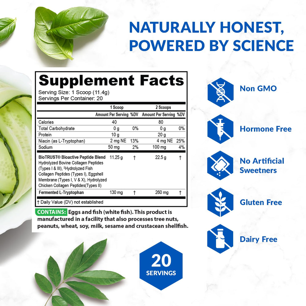 Fuente de ingredientes BioTrust: vacuno alimentado con pasto y pescado sostenible en primer plano