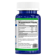 BioTrust cápsula junto a una regla para comparación de tamaño práctico