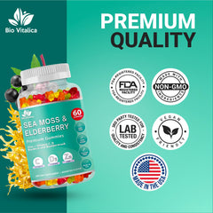 BIO VITALICA gomita junto a una mano para comparar tamaño real