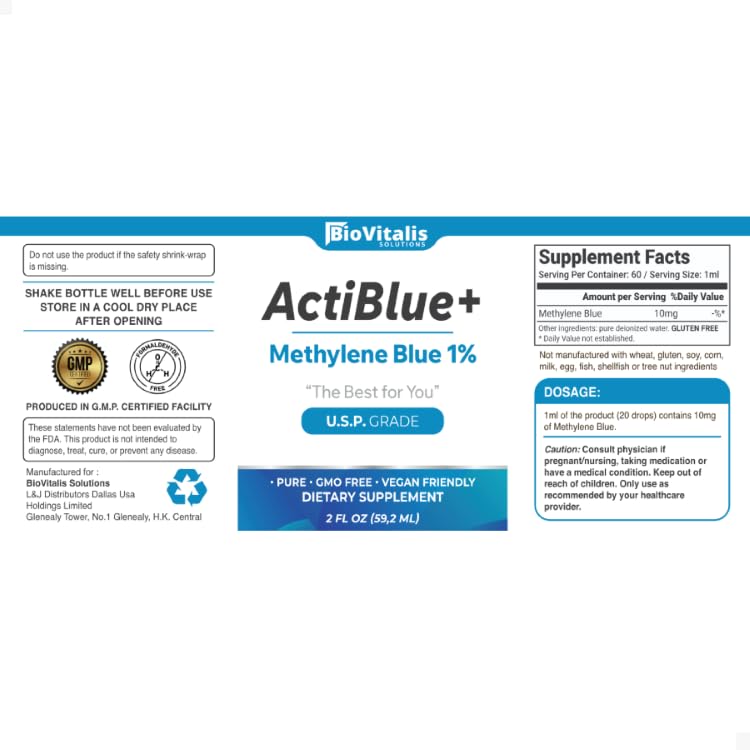 Biovitalis Solutions botella en embalaje seguro resaltando vidrio protector