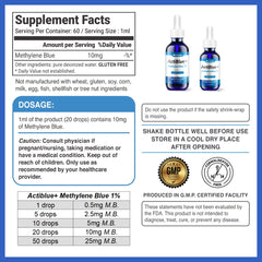 Biovitalis Solutions etiqueta del producto con certificaciones y ingredientes