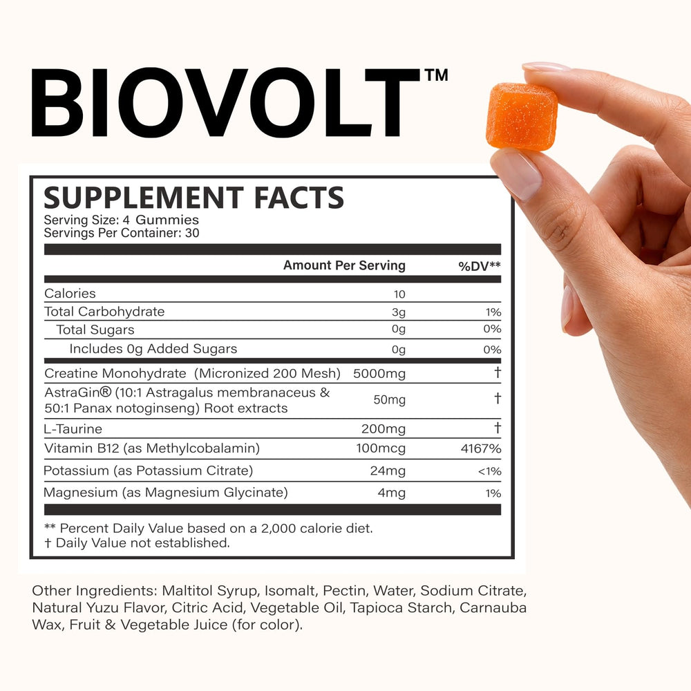 Presentación abierta BIOVOLT 120 unidades, cantidad para uso prolongado
