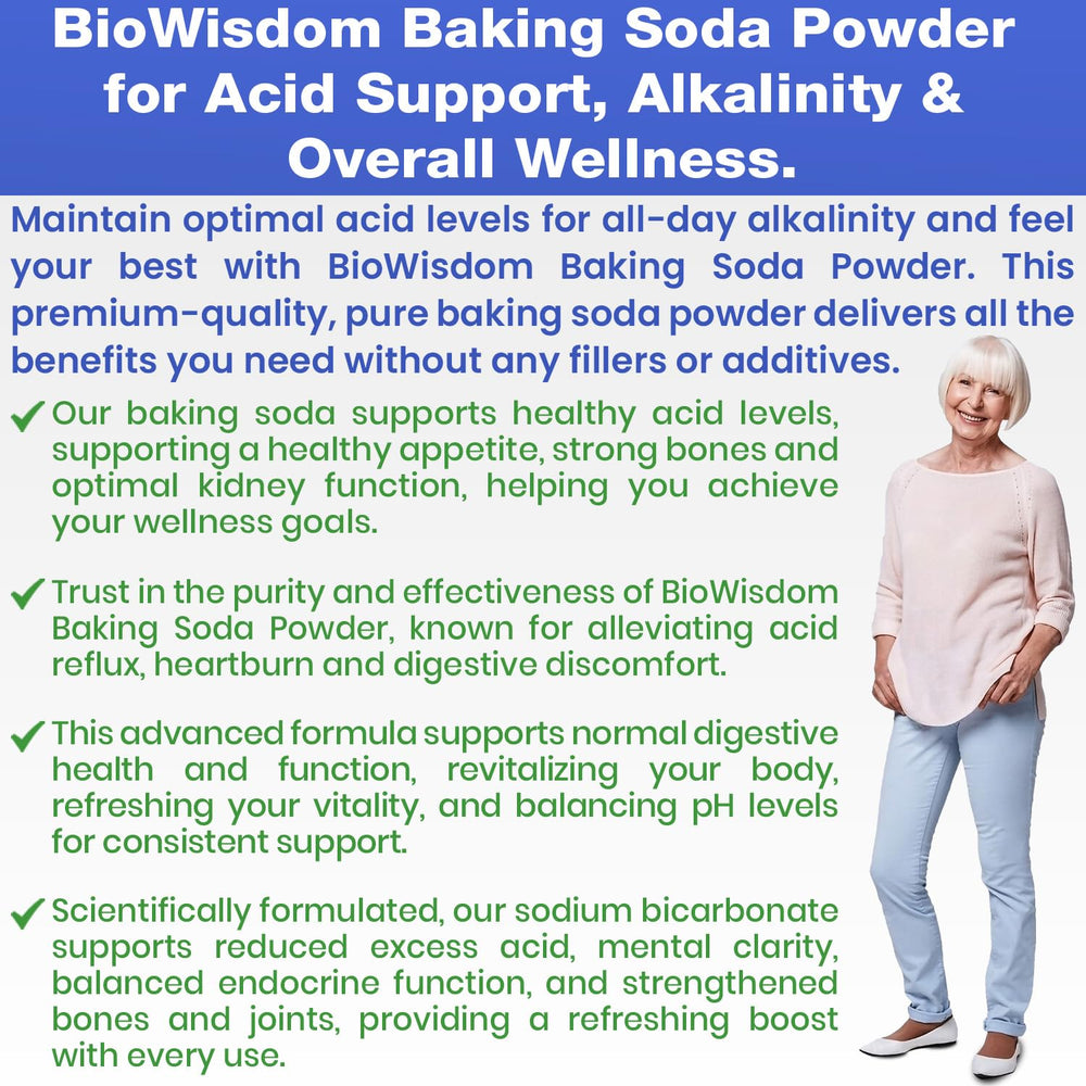 Bote de BioWisdom Nutraceuticals en cocina hogareña con ingredientes, beneficio versatilidad de uso