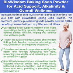 Bote de BioWisdom Nutraceuticals en cocina hogareña con ingredientes, beneficio versatilidad de uso