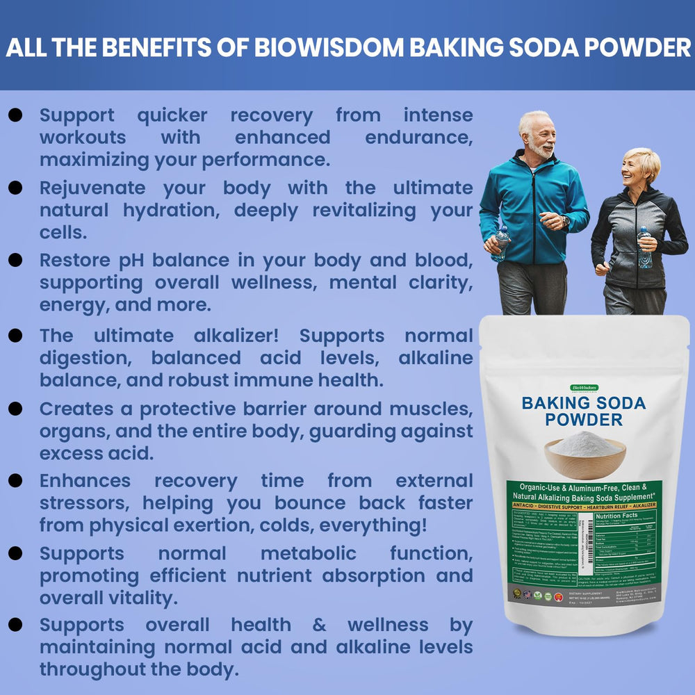 Etiqueta de BioWisdom Nutraceuticals con sellos y certificaciones, beneficio confianza en calidad
