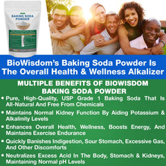 Producto BioWisdom Nutraceuticals usado en masa de repostería casera, beneficio leudado natural