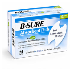 Birchwood B-Sure frente del empaque mostrando caja y cantidad, protección discreta