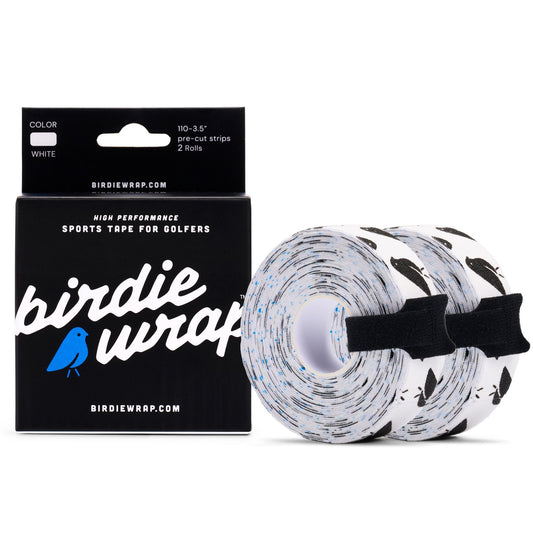 BirdieWrap empaque frontal mostrando 110 tiras y beneficio protección