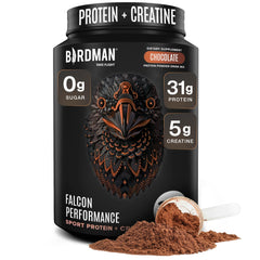 BIRDMAN envase frontal Falcon Performance mostrando beneficios claros