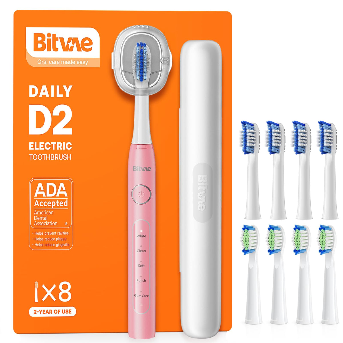 Bitvae D2 vista frontal con diseño compacto y control sencillo