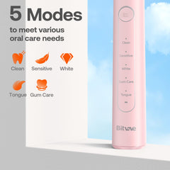 Bitvae R2 accesorios sobre mesa: cabezales y cable, beneficio recambios incluidos