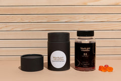 Black Girl Vitamins etiqueta nutricional enfocada que facilita ver ingredientes