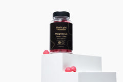 Black Girl Vitamins etiqueta con lista de ingredientes y dosis por porción