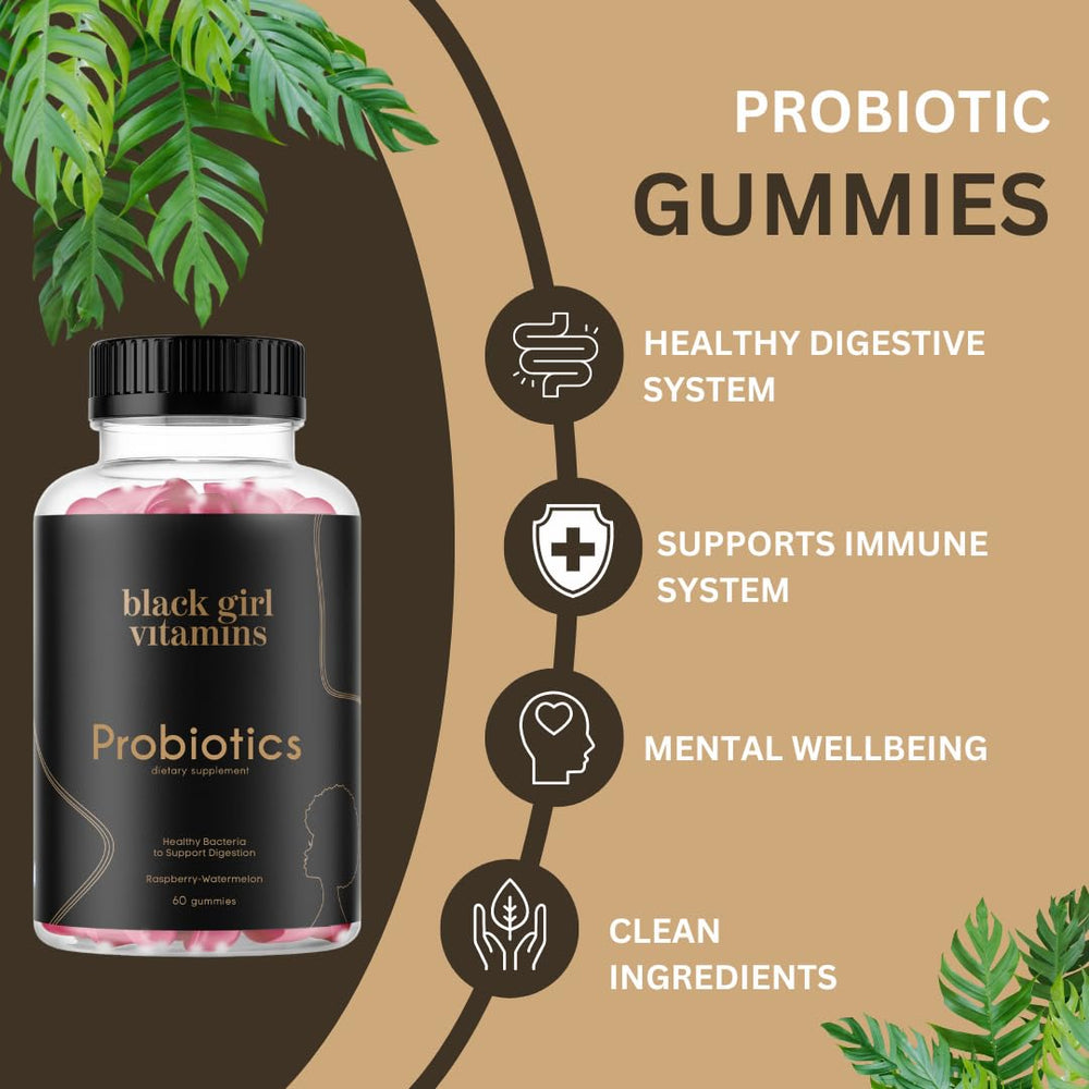Black Girl Vitamins gomita en la mano porcion diaria fácil y práctica