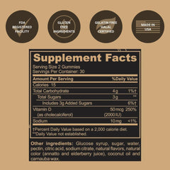 Black Girl Vitamins comparación de tamaño junto a objetos cotidianos para referencia