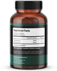 Blast Supplements producto en mesa de bienestar junto a plantas naturales