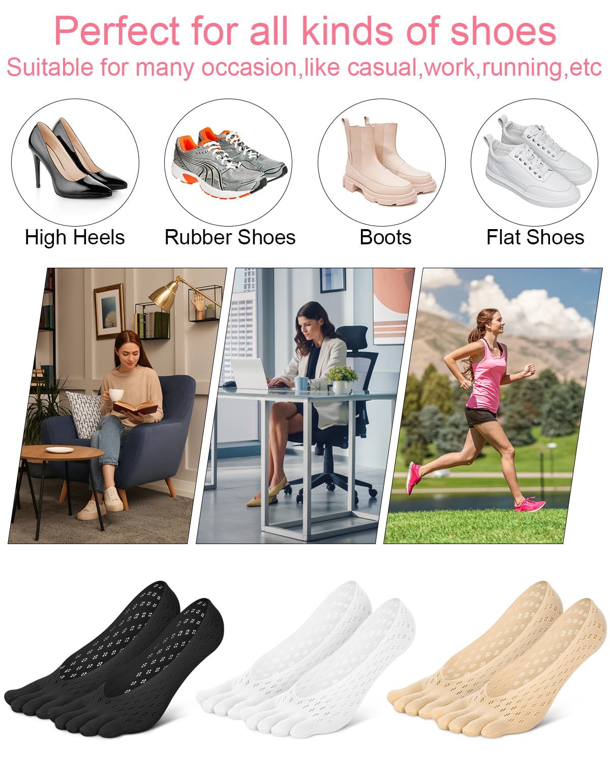 BLATOWN estilo casual oculto en mocasines mantiene invisibilidad