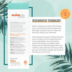 BLDG ACTIVE etiqueta con ingredientes y beneficios visibles