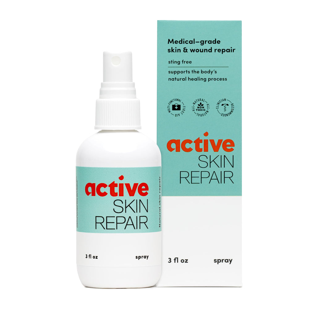 BLDG ACTIVE envase frontal 3 oz mostrando tamaño práctico
