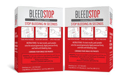 BleedStop polvo detalle de textura para control rápido del sangrado