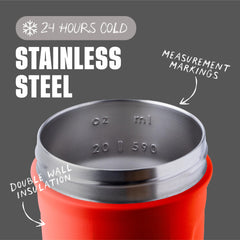BlenderBottle BlenderBall de acero mezclador para batidos sin grumos
