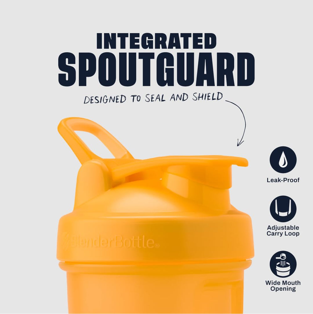Detalle de la BlenderBall de acero 316 BlenderBottle que mejora mezcla