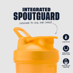 Detalle de la BlenderBall de acero 316 BlenderBottle que mejora mezcla